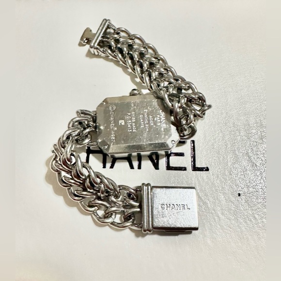 CHANEL Premiere Women's 7” Silver Hardware Watch Vintage 1987 - Picture 6 of 16